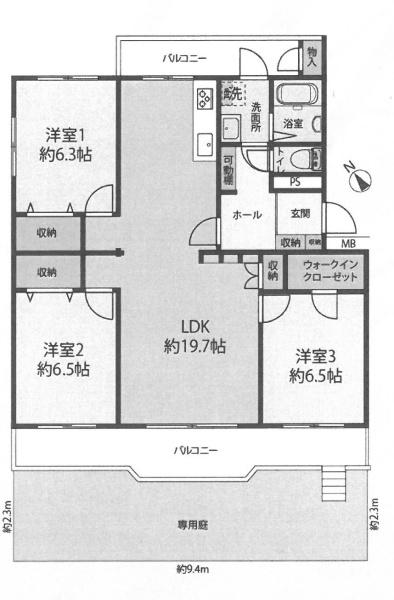 コープ野村志津３号棟