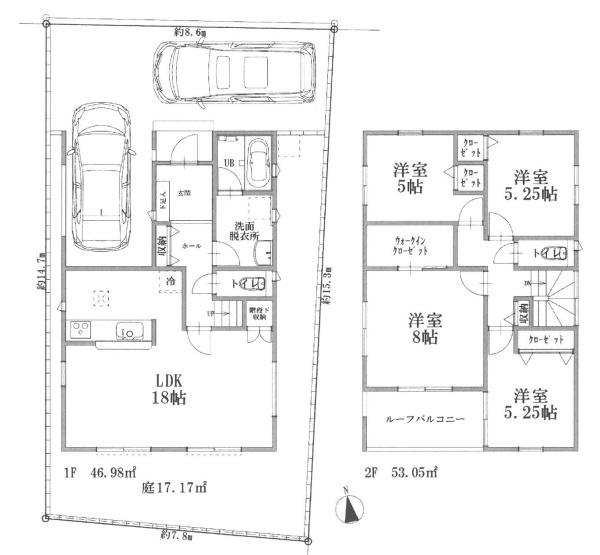 習志野市鷺沼１丁目の中古一戸建