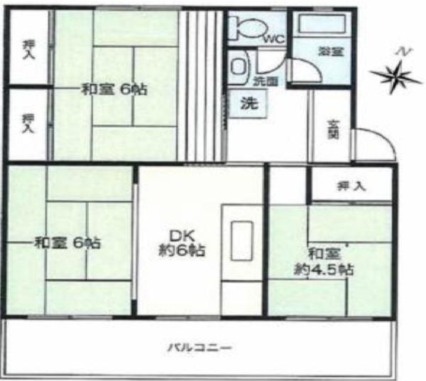 西小中台団地２６号棟