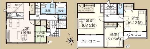 千葉市花見川区長作台２丁目の新築一戸建