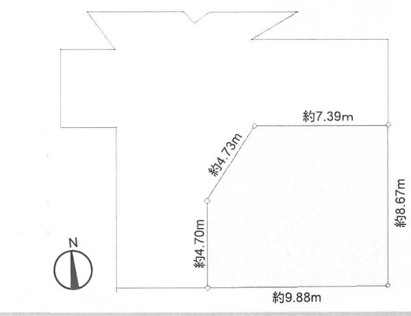 市川市曽谷７丁目の売土地