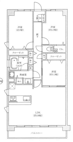ライオンズマンション習志野台壱番館