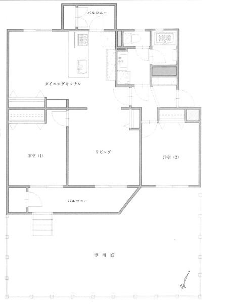 谷津遊園ハイツＤ棟