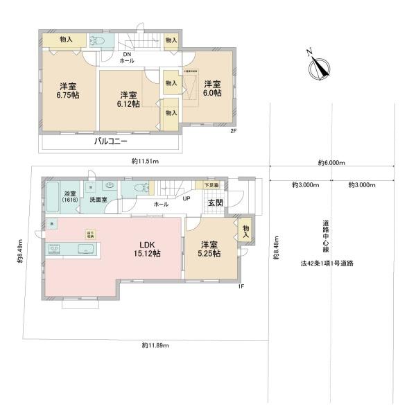 千葉市稲毛区長沼町の中古一戸建