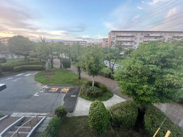 稲毛高浜南団地16号棟(現地からの眺望)