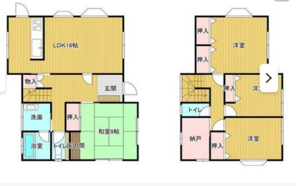 茂原市谷本の中古一戸建て