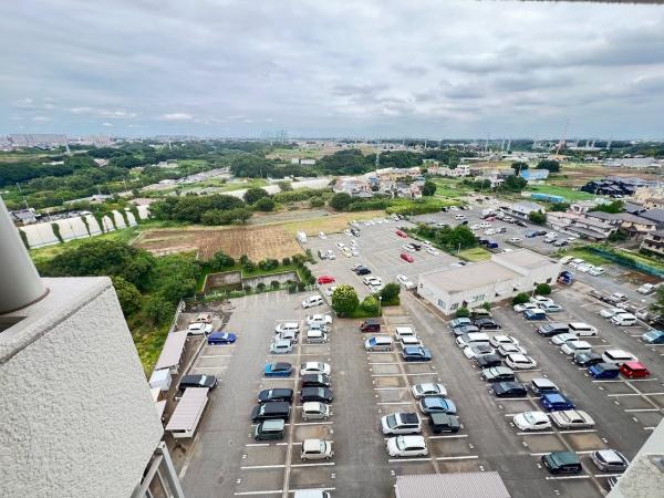 幕張ハウス(現地からの眺望)