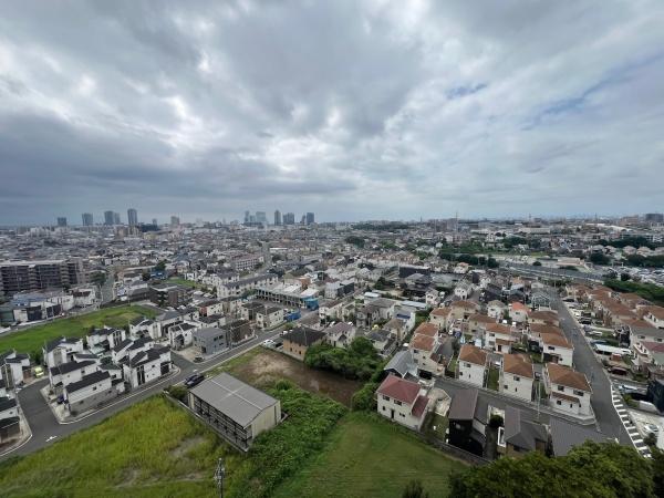 幕張ハウス(現地からの眺望)