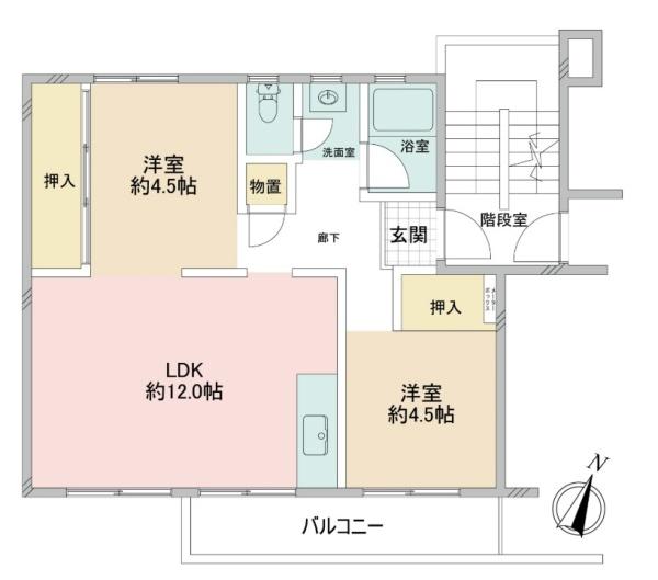 花見川団地7街区4階