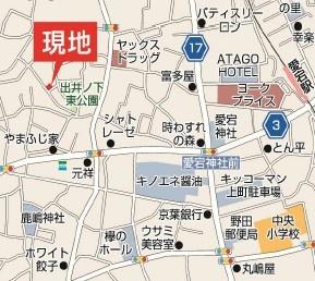 野田市清水の土地