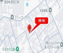 野田市上花輪の土地