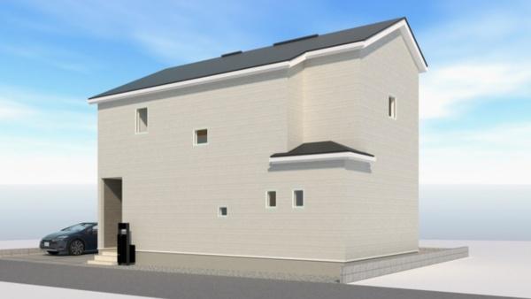 千葉市花見川区長作台1丁目の新築一戸建(完成予想図)