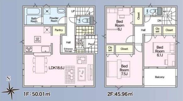 野田市七光台の新築一戸建