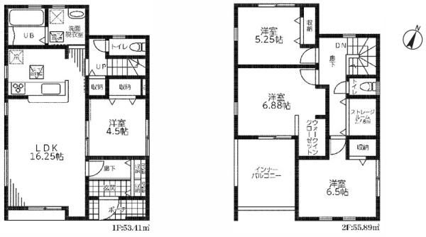 野田市親野井の新築一戸建