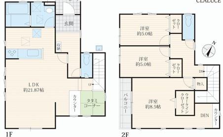 野田市柳沢の中古一戸建て
