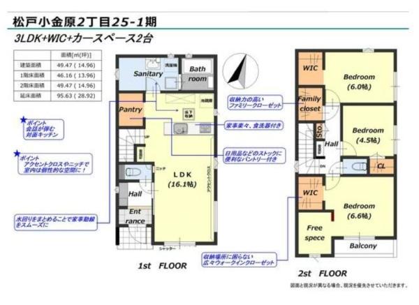 松戸市小金原２丁目の新築一戸建