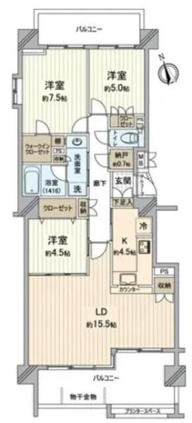 ガーデンプラザ新検見川１１番館