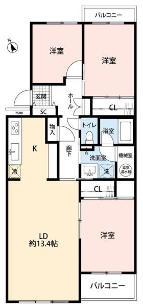 サニーハイツみもみ台Ａ棟