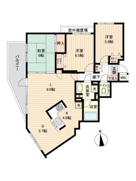リーベスト勝田台・エルベールの街Ｂ棟