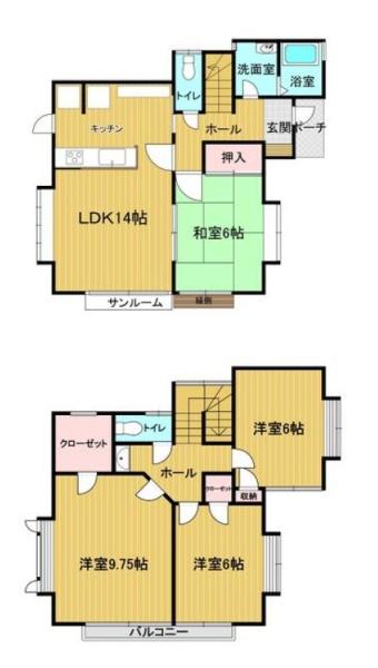 千葉市花見川区長作町の中古一戸建て