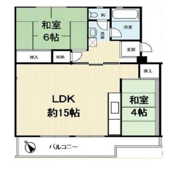 花見川団地6街区4号棟