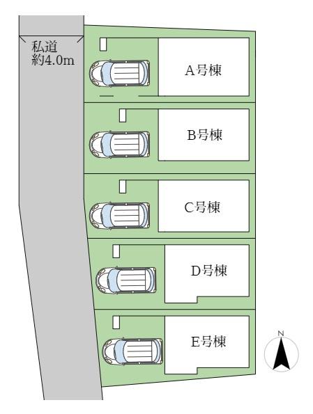 川崎市多摩区宿河原４丁目新築戸建C号棟