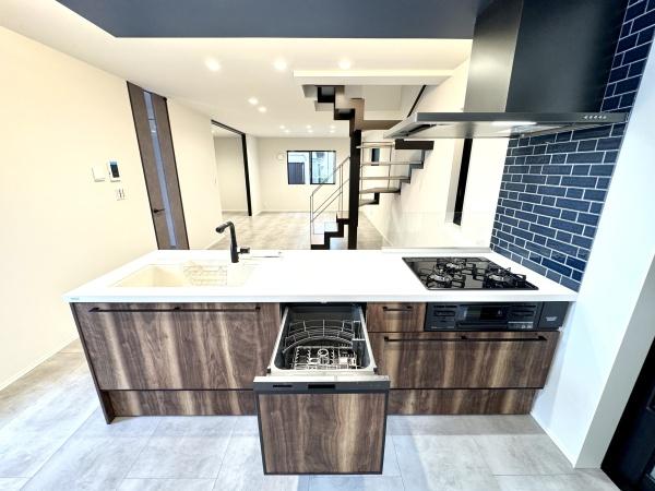 川崎市多摩区三田3丁目の新築一戸建(キッチン)