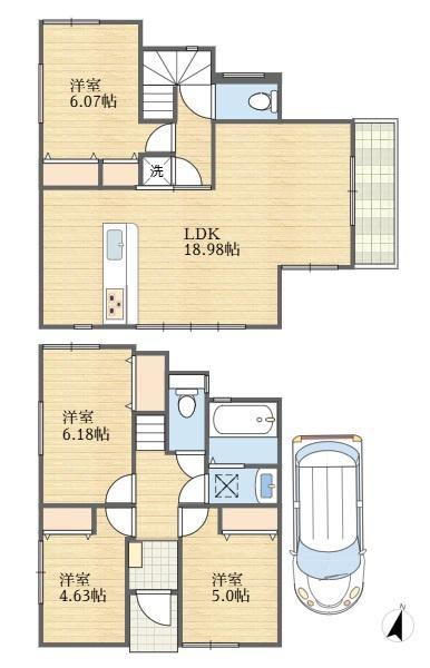 川崎市多摩区菅３丁目新築戸建２号棟
