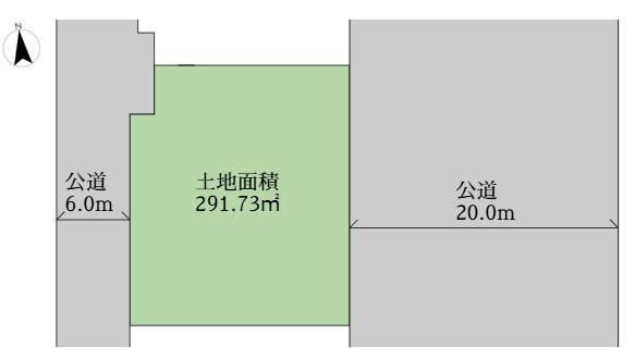 稲城市向陽台５丁目建築条件なし売地