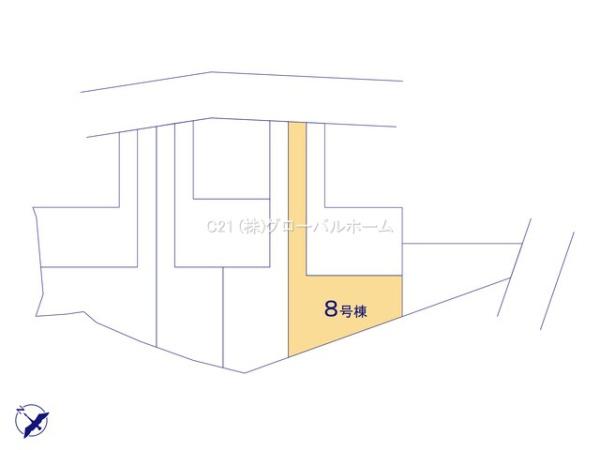 川崎市多摩区菅稲田堤２丁目新築戸建8号棟
