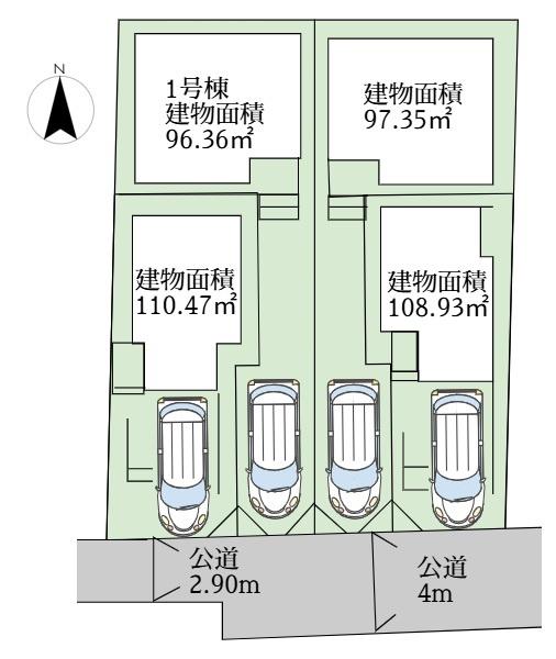 川崎市多摩区宿河原7丁目新築戸建４号棟
