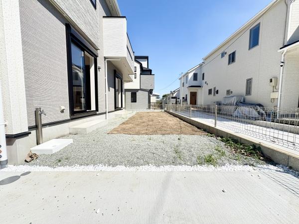 川崎市麻生区栗木3丁目の新築一戸建(庭)