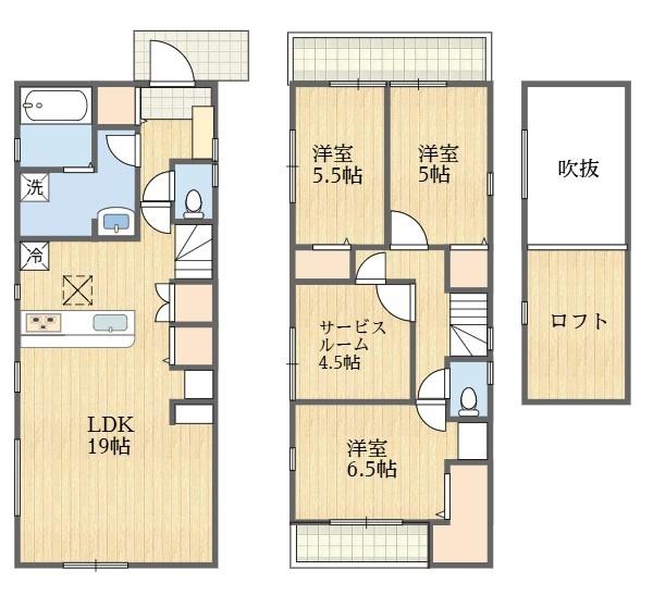 川崎市多摩区生田６丁目新築戸建２号棟
