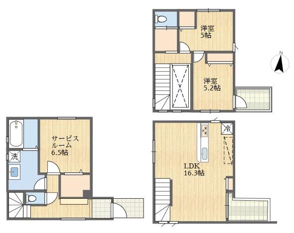 川崎市多摩区宿河原新築戸建Ｎｏ，４