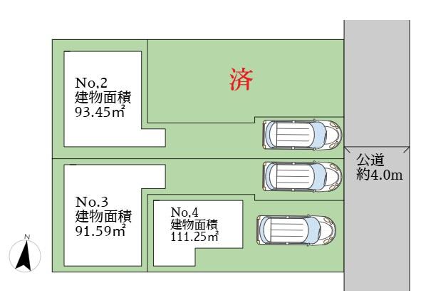 川崎市多摩区宿河原新築戸建Ｎｏ，４