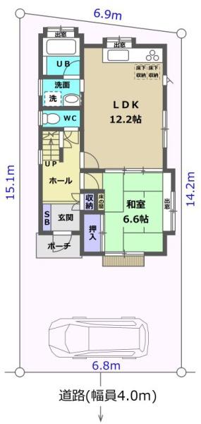 稲城市百村中古戸建