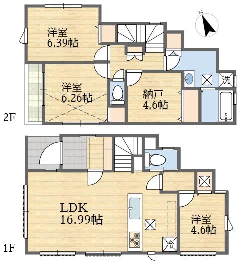 稲城市押立新築戸建１号棟