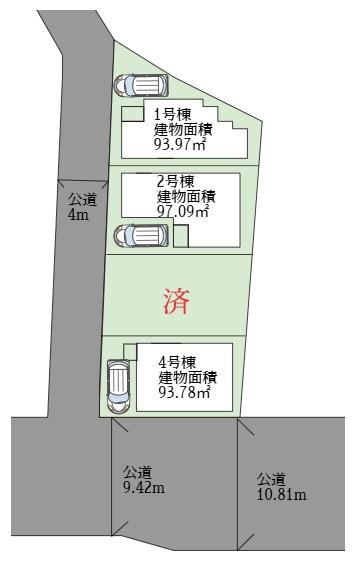 稲城市押立新築戸建１号棟