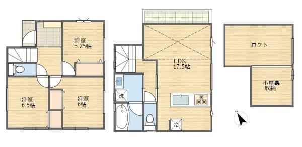 稲城市大丸新築戸建２号棟