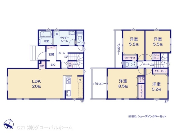 川崎市麻生区東百合丘１丁目の新築一戸建