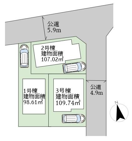 稲城市大丸新築戸建2号棟