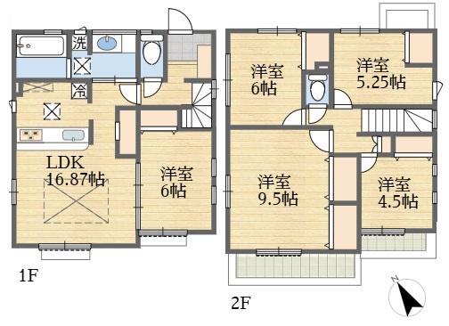 稲城市大丸新築戸建3号棟