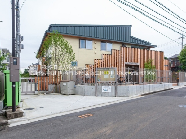 川崎市多摩区南生田1丁目の新築一戸建(生田保育園)