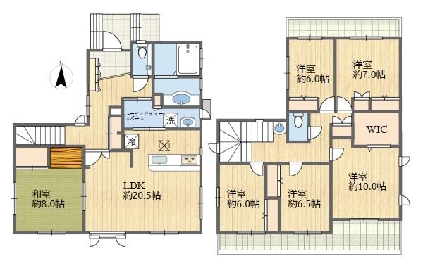 稲城市向陽台６丁目中古戸建