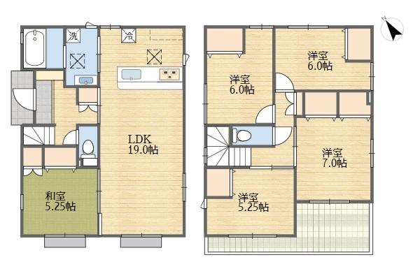 稲城市平尾4丁目新築戸建２号棟