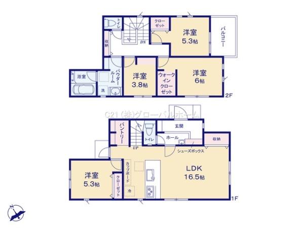 稲城市押立新築戸建１号棟
