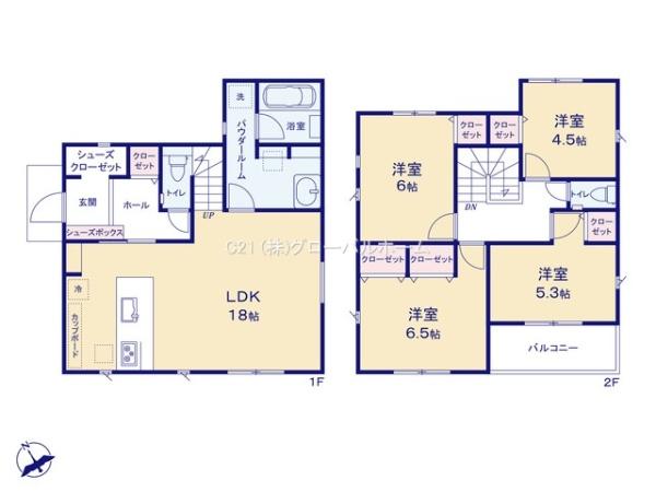 稲城市押立新築戸建４号棟