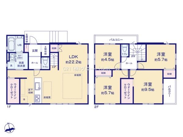 川崎市麻生区東百合丘４丁目新築戸建
