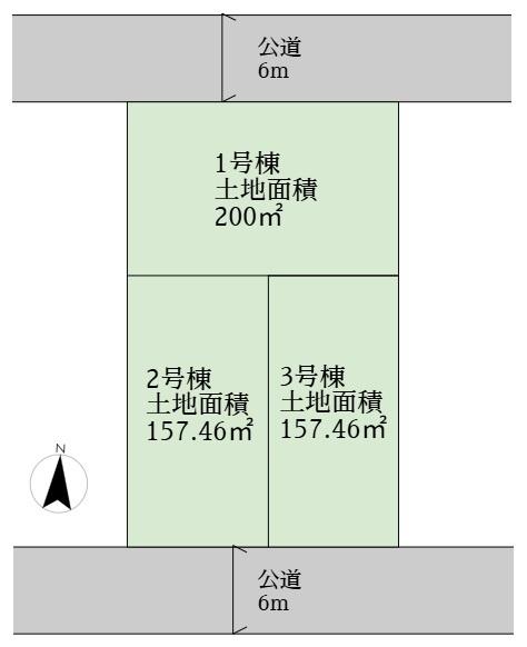 稲城市東長沼建築条件なし売地３号地