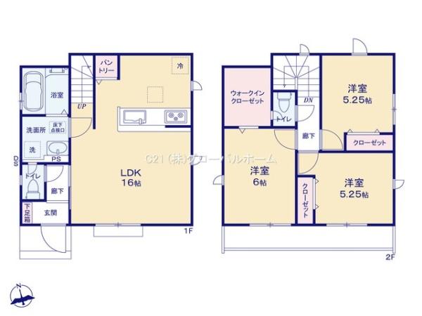 稲城市押立新築戸建２号棟